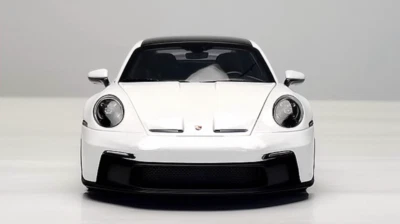 NOREV 1/18 Alloy diecast car model Porsche Porsche 911 GT3 White