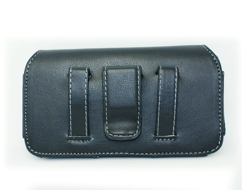 Black Case Pouch Belt Holster With Clip/Loop for ATT LG B470 LGB470 GoPhone - Picture 3 of 3