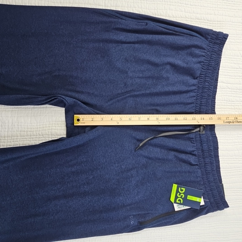 DSG Daily Jogginghose Herren 2XL marineblau elastischer Bund NEU Bündchen am Saum Neu mit Etikett Reißverschluss Pkt - Bild 13 von 16
