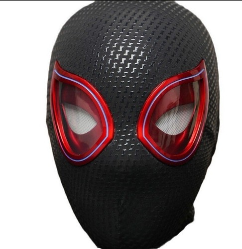 Spider-Man Gwen Stacy Miles Maske Elektrisches Auge Blinzelndes Kontrolllicht - Picture 11 of 16