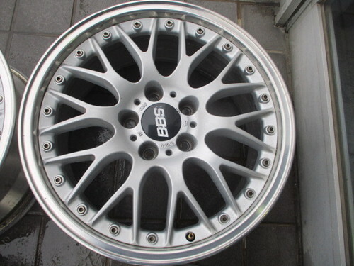 Nissan genuine option BBS Wheels Rims 17in 7.5J+35 5×114.3 Cedric etc.. - Imagen 6 de 7
