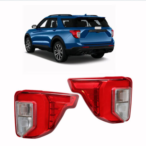 Pair LED Tail Light Brake Lamps Left+Right Side For Ford Explorer 2020 2021 2022 - Foto 8 di 12