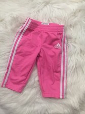 Adidas Track Pants Size 6 Months Baby Girl Pink