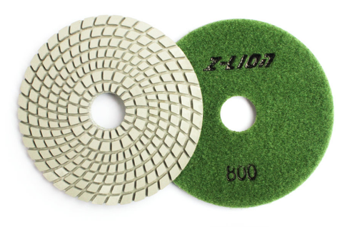 4” Wet Diamond Polishing Pad for Quartz Countertops White Diamond Discs - Picture 9 of 14