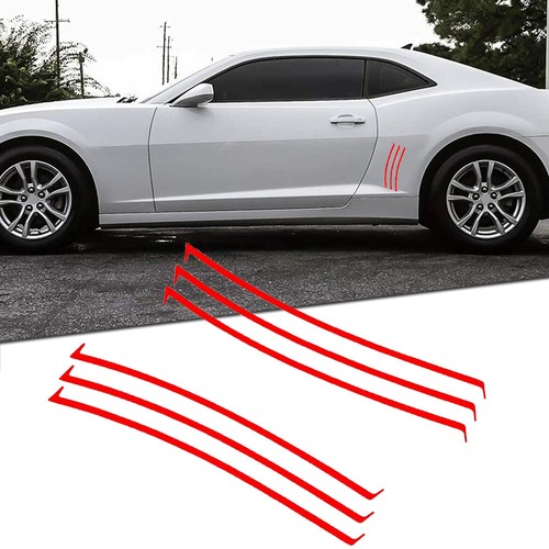 Vent Insert Stripes Decal Inlay Stickers For Chevy Camaro SS RS LS 2010-2022 - Picture 5 of 12