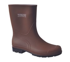 Stivali gomma nitrilica nitrile tronchetto marroni rossi varie misure taglie