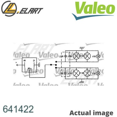 FLASHER UNIT VALEO 61311365117 632324 6323-24 9563533980  