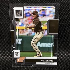 Acetate! 🚨2022 Panini Clearly Donruss C.J. Abrams RC #32 Padres Rookie