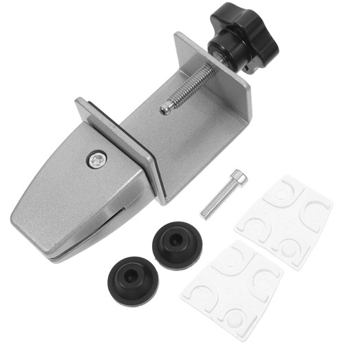 Aluminiumlegierung Screenclip Schreibtisch-Trennklammer Klemme Für Glasplatten - Bild 12 von 12