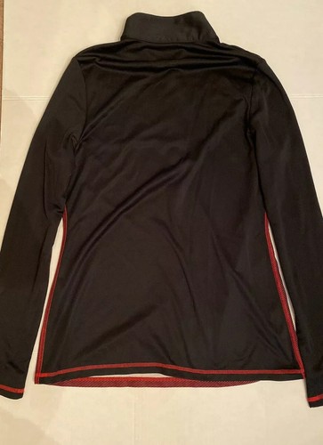Super Bowl 51 Majestic Therma Base Jacket Women Size XL Pullover 1/2 Zip NFL New - Picture 4 of 5