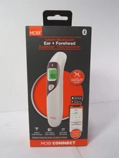 Mobi Smart Bluetooth Ear + Forehead Dualscan Thermometer NEW 101222wt3