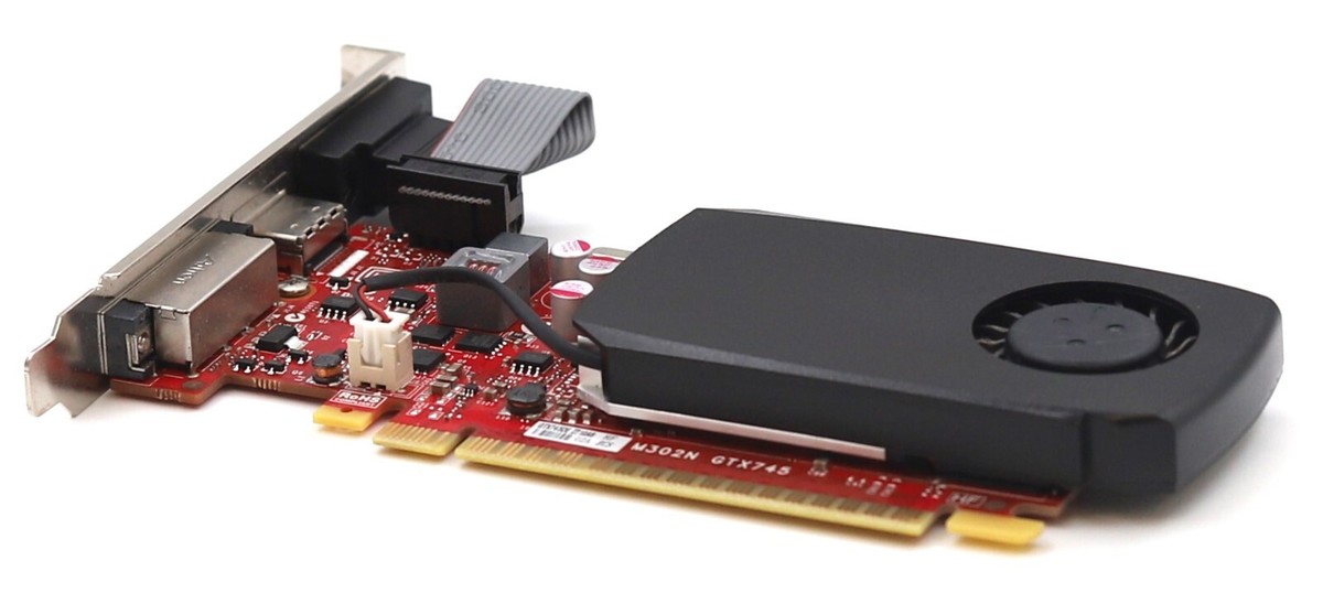 Nvidia GeForce GTX 745 4GB DDR3 PCIe x16 Graphics Card Dell P/N: 0TC2P0  Tested