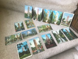 Lot-of-15-Vintage-Postcards-Singing-Tower-Mountain-Lake-Wales-1939-1960s