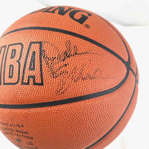 1997-98 Seattle Supersonics Team Signed Basketball PSA/DNA Autographed - Picture 5 of 8