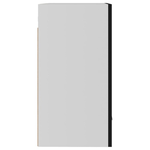 vidaXL Hanging Cabinet Lyons 2 pcs Black 50x31x60 cm Engineered Wood - Picture 9 of 11