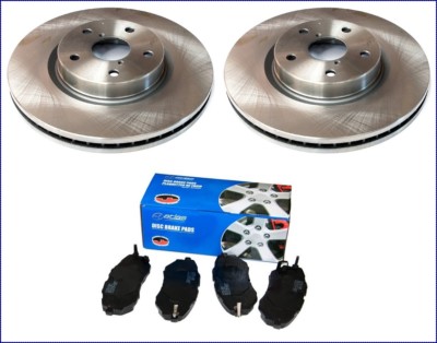 2X BREMSSCHEIBEN + BREMSKLÖTZE VORNE FÜR SUBARU TRIBECA 2006 - 2014 2007 2008