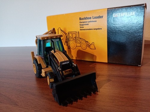 Cat Baggerlader orig. Caterpillar-Collection M.1:50 m. OVP - Bild 4 von 6