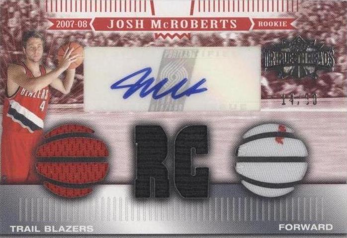 2007-08 Topps Triple Threads - Josh McRoberts #127 - 1 of 2