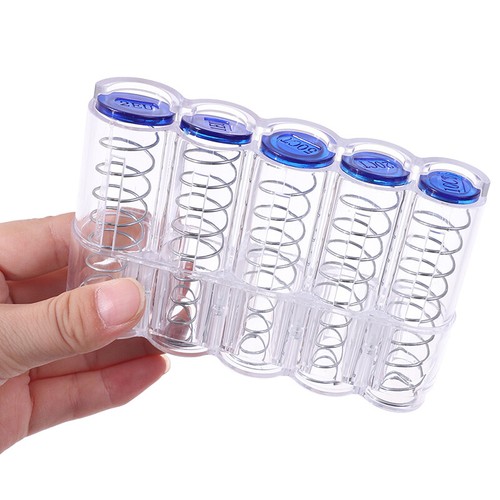 Creative Storage Coins Purse Storage Box Euro Coin Dispenser Coin Holder Case - - Bild 2 von 11