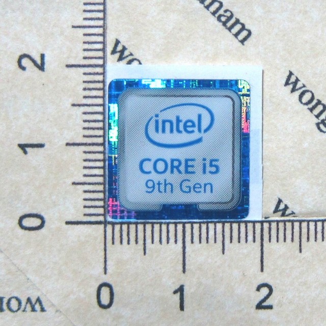 Intel CPU Processor Sticker (Core i3 i5 i7) eBay