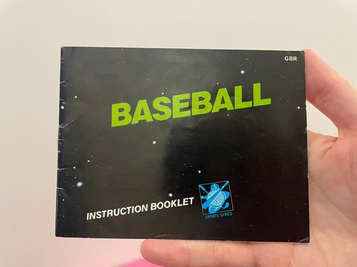 Baseball - MANUAL ONLY - Nintendo NES - GBR PAL A - Instruction Booklet Notice - Picture 2 of 5