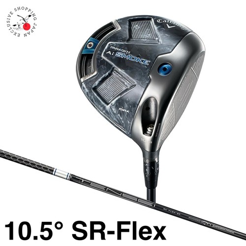 Callaway Golf PARADYM Ai SMOKE MAX Driver 10.5° SR-Flex Tensei 50 Graphite Shaft - Picture 1 of 7