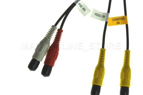 JVC KW-NT800HDT KWNT800HDT A/V OUT/ IN CAM RCA HARNESS **SPECIAL ORDER* - Picture 3 of 5
