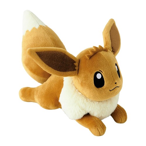 Pokemon Muñeca de Peluche Juguete Tamaño Natural Eevee Acostado Japón NUEVO Monstruo de Bolsillo - Imagen 8 de 18