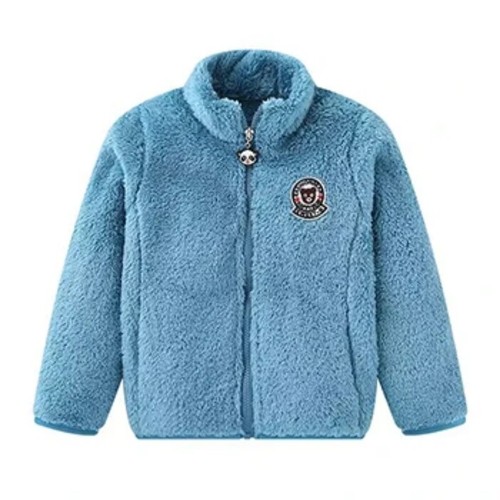 New Winter Boys Jacket Keep Warm Fashion Fur Collar Kids Jacket Hooded Zipper - Picture 11 of 11