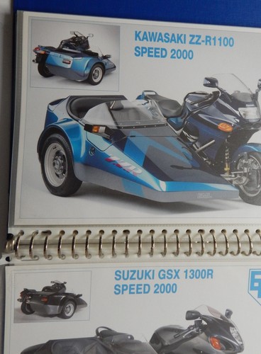 Sidecar Catalog 2001 15 full page photos prices Honda Suzuki BMW Kawasaki Yamaha - Picture 11 of 12