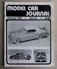 Model Car Journal Magazine, 57 1986 . Very Good Condition