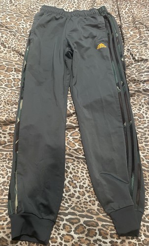 Adidas Boys Youth Track Pants AK5782 Camo Army Petite - Picture 2 of 3