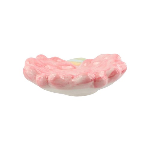 Quick Drain Rainbow Tail Soap Box Ceramic Drain Soap Box Counter Top - Picture 5 of 12