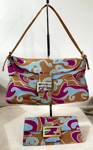 Original Fendi Taschenset Geldbörse und Tasche Konvolut