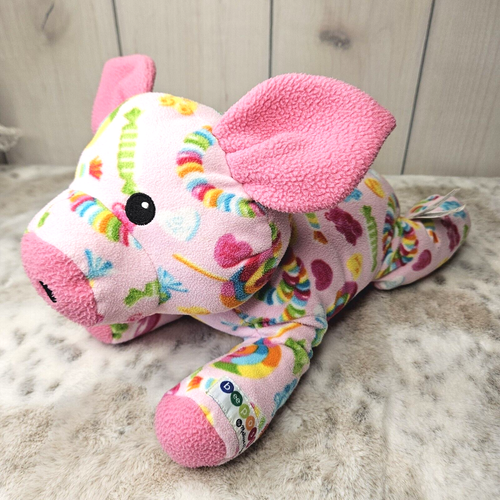 Peluche Melissa & Doug Beeposh Becky Pig rosa pile 16" caramelle peluche - Foto 1 di 13