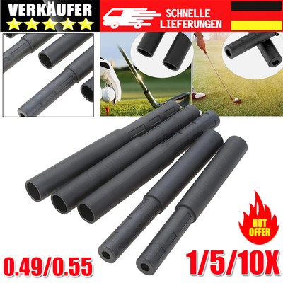 Golf Graphit Schaft Erweiterungen 2/5/10PCS,Verlängerung Sticks 0.49 0.55 DE