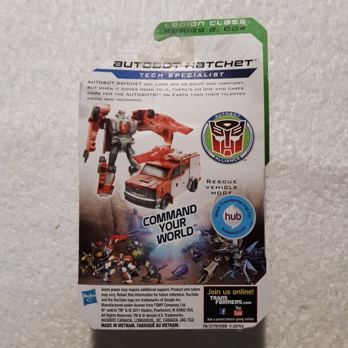 Transformers Prime Cyberverse Autobot Ratchet Figure Tech Battle Blade Series 2 - Picture 3 of 7