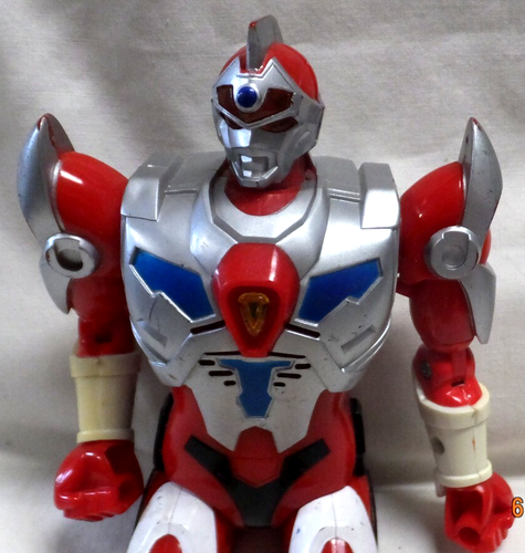 Samurai Cyber Squad Vintage 1993 Playmates Toys Ultraman Superhuman 9” Figure - Picture 2 of 10