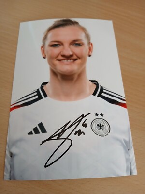 Signiertes Foto Alexandra Popp DFB Frauen NEU (3)