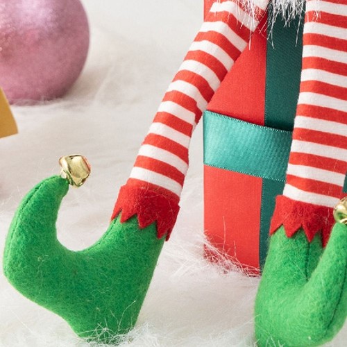 Divertidas muñecas gnomos elfos de Navidad Feliz Navidad decoración hogar decoración de Navidad - Imagen 6 de 9