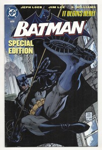 Batman-608-2004-DC-VF-NM-Mattel-toy-premium-reprint-Variant-Jim-Lee-art