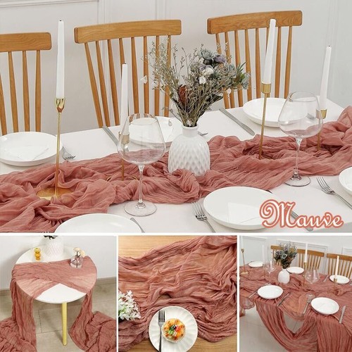 3m Cheesecloth Gauze Table Runner Wedding Large Cloth Soft Centerpiece AU - Picture 38 of 42