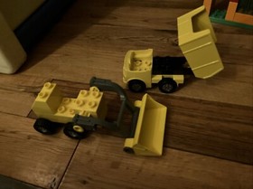 Lego Duplo 10518 My First Construction Site Dump Truck Crane Digger Retired 2013