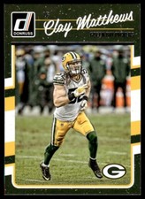 2016 Donruss CLAY MATTHEWS #111 Green Bay Packers