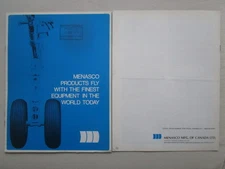 DOCUMENT MENASCO MANUFACTURING CANADA LANDING GEARS CONTROLS AIRCRAFT HELICOPTER