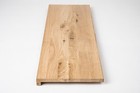 Treppenstufe Eiche Wildeiche 16 mm unbehandelt gebürstet Trittstufe Fensterbank