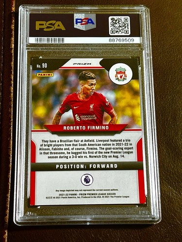 2021 PANINI PRIZM P/L ROBERT FIRMINO RED/WHITE/BLUE PRIZM POP 1!! - Picture 5 of 5