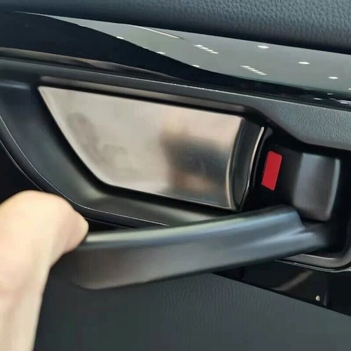 For Toyota Highlander 2022 Chrome Car Inside Door Bowl Protector Cover Accessory - Photo 1/6