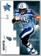2007 LEAF ROOKIES & STARS LENDALE WHITE TENNESSEE TITANS #88