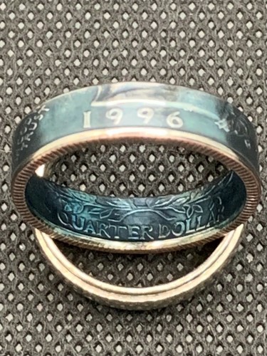 1965-1998 US Qtr Coin Ring, Size 5-13(1/4 & 1/2 sizes), You Pick Year. Free S&H - Picture 15 of 143